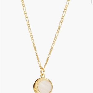 Ana Luisa Mei moon Pendant Necklace